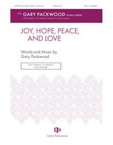 Joy, Hope, Peace, and Love SSA choral sheet music cover